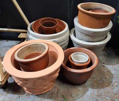 POTS AND PLANTERS