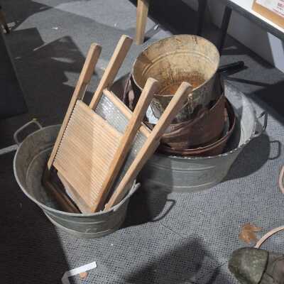 Buckets And Tubs