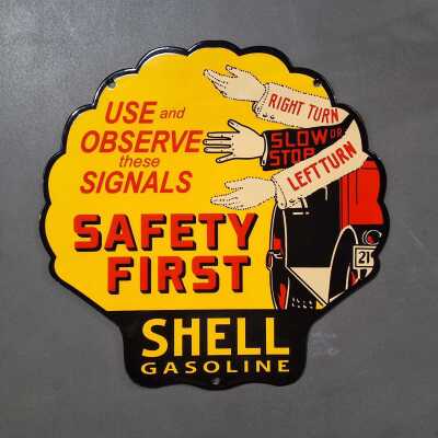 Enamel Sign