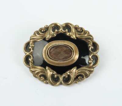 Mourning Brooch