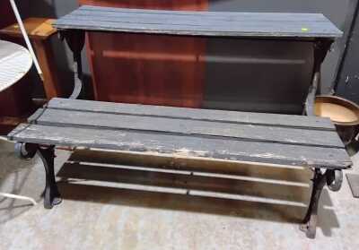 Park Bench Table