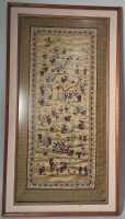 FRAMED SILK