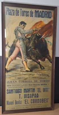Bullfighting Poster