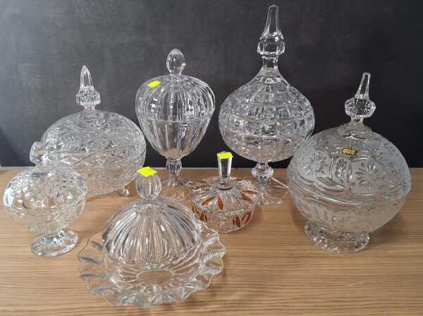 CRYSTAL CANDY CANISTERS