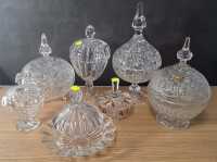 CRYSTAL CANDY CANISTERS