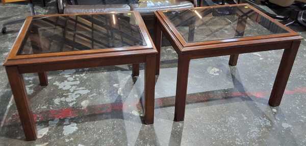 PAIR OF LAMP TABLES