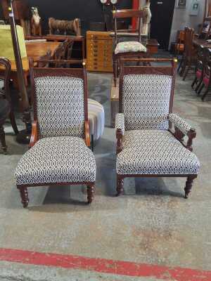 Grandfather And Grandmother Chairs