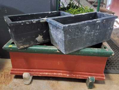 Concrete Planter Boxes