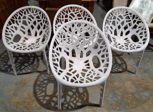 NILKAMAL STYLE DINING CHAIRS