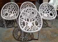 NILKAMAL STYLE DINING CHAIRS