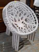NILKAMAL STYLE DINING CHAIRS - 2