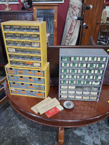 ELECTRONIC PARTS DRAWERS