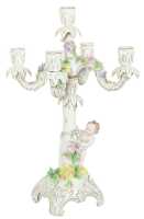 PORCELAIN CANDELABRA - 2