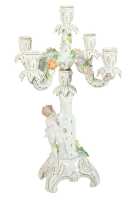 PORCELAIN CANDELABRA - 3