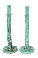 PAIR OF JOLLIFF CANDLESTICKS