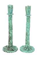 PAIR OF JOLLIFF CANDLESTICKS - 2