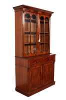 MAHOGANY BOOKCASE - 2