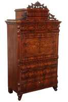 MAHOGANY ESCRITOIRE - 4
