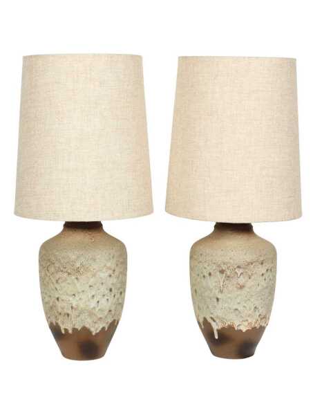 PAIR OF TABLE LAMPS