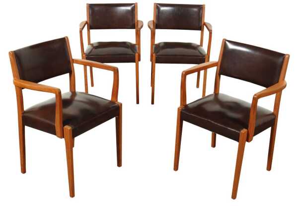 SET OF CARVER CHAIRS