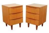 PAIR OF BEDSIDE DRAWERS
