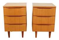 PAIR OF BEDSIDE DRAWERS - 2