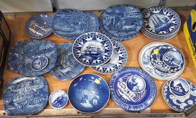 Blue & White Wall Plates
