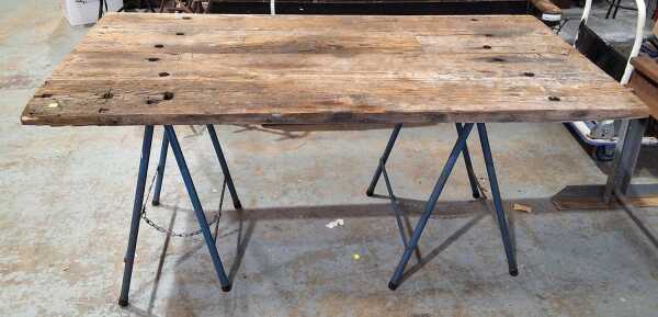 WORKSHOP TRESTLE TABLE
