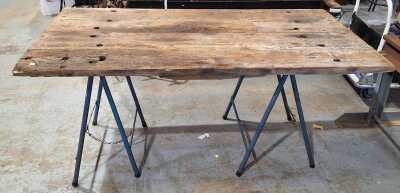 Workshop Trestle Table
