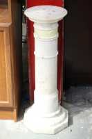 MARBLE PEDESTAL