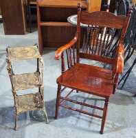 CHAIR AND STAND