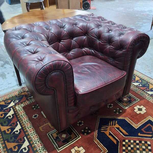 CHESTERFIELD ARMCHAIR