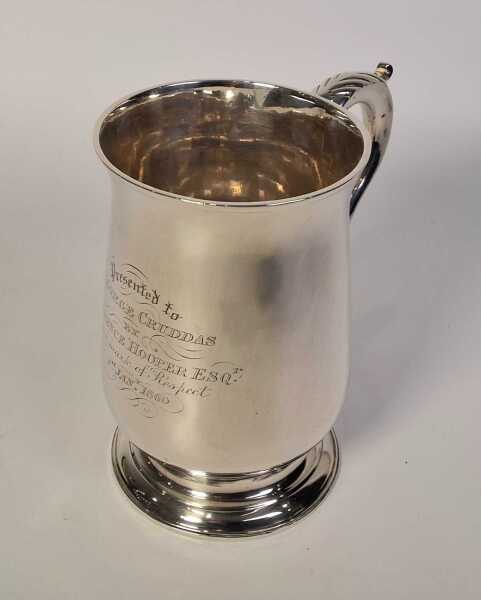 SILVER TANKARD