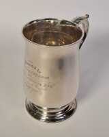SILVER TANKARD