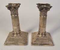 SILVER CANDLESTICKS