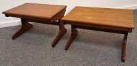 PAIR OF TABLES