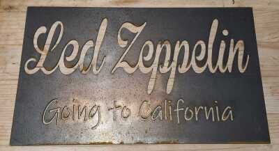 LED ZEPPELIN SIGN