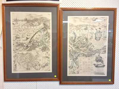 Framed Etchings