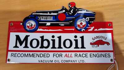 Enamel Sign