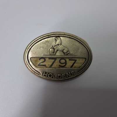 1030 · HOLDEN STAFF BADGE
