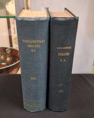 Sa Parliamentary Debates, 1881 & 1888