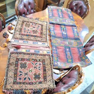 Camel Saddlebags