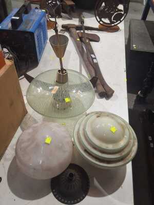 266 · CEILING LIGHT AND SHADES