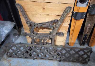 Garden Bench Parts