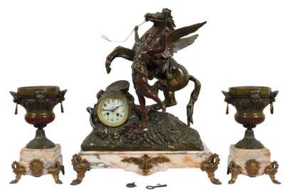 GARNITURE CLOCK SET