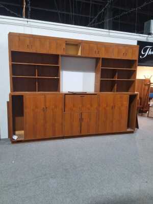 Teak Wall Unit