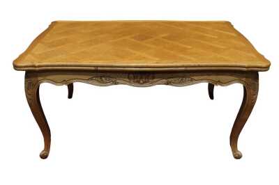 FRENCH OAK DINING TABLE