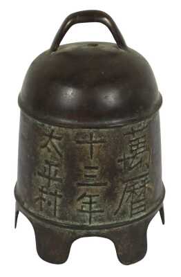 CHINESE BRONZE PRAYER BELL