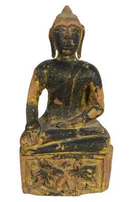 LAOS SITTING BUDDHA FIGURE