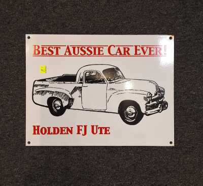 ENAMEL SIGN